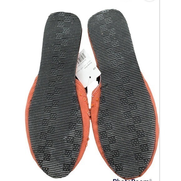 Vintage 90s Y2K Embellished Slide Sandals Size 6 Brown Clay NWT! Mixit - Picture 2 of 5